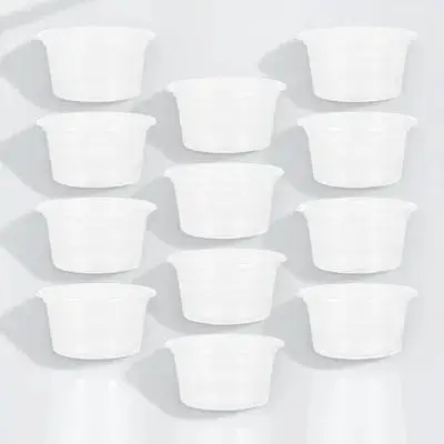 

30Pcs Reptile Food Water Bowls Small Plastic Feeding Cups Durable Easy Clean for Gecko Lizard Snake Tank Supplies