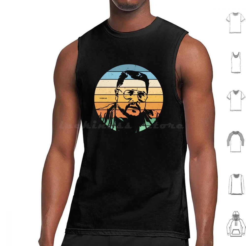 Walter Sobchak Tank Tops Print Cotton The Big Lebowski Bowling Mark It Zero Movie Retro Thebiglebowski The Dude Vintage