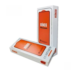 100pcs paper box retail packaging boxes for 10 in 1 tempered glass kit wj124