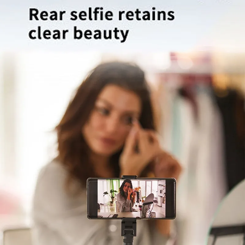 

Беспроводной магнитный монитор-проектор для телефона: экран для селфи, видеоблогов и прямых трансляций с задней камеры смартфона