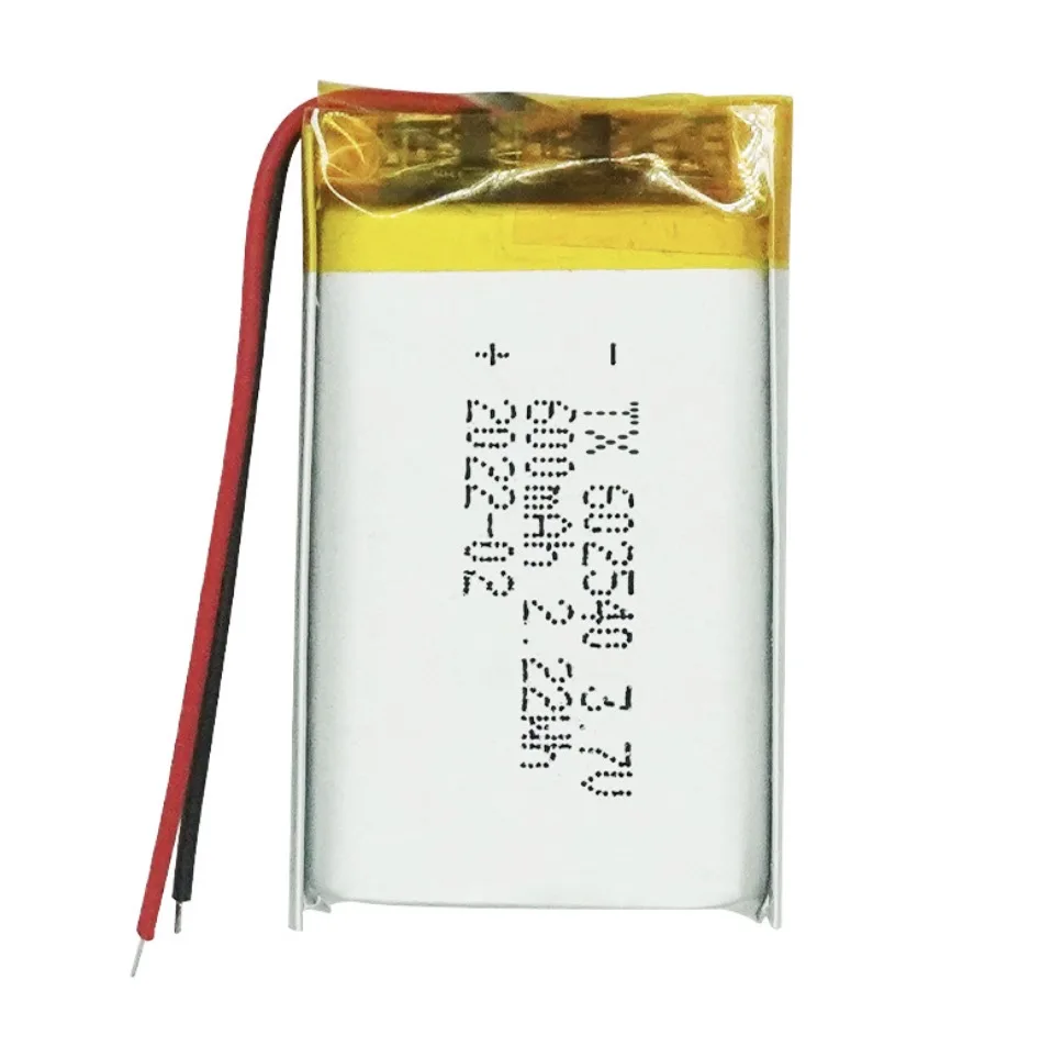 Factory direct sales 602540 600mah polymer lithium battery dog trainer battery POS credit card machine battery