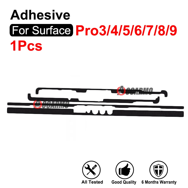 1Set Pro5 Pro9 Pro7 adesivo per Microsoft Surface Pro 6 7 9 5 4 3 Display LCD cornice dello schermo adesivo colla nastro