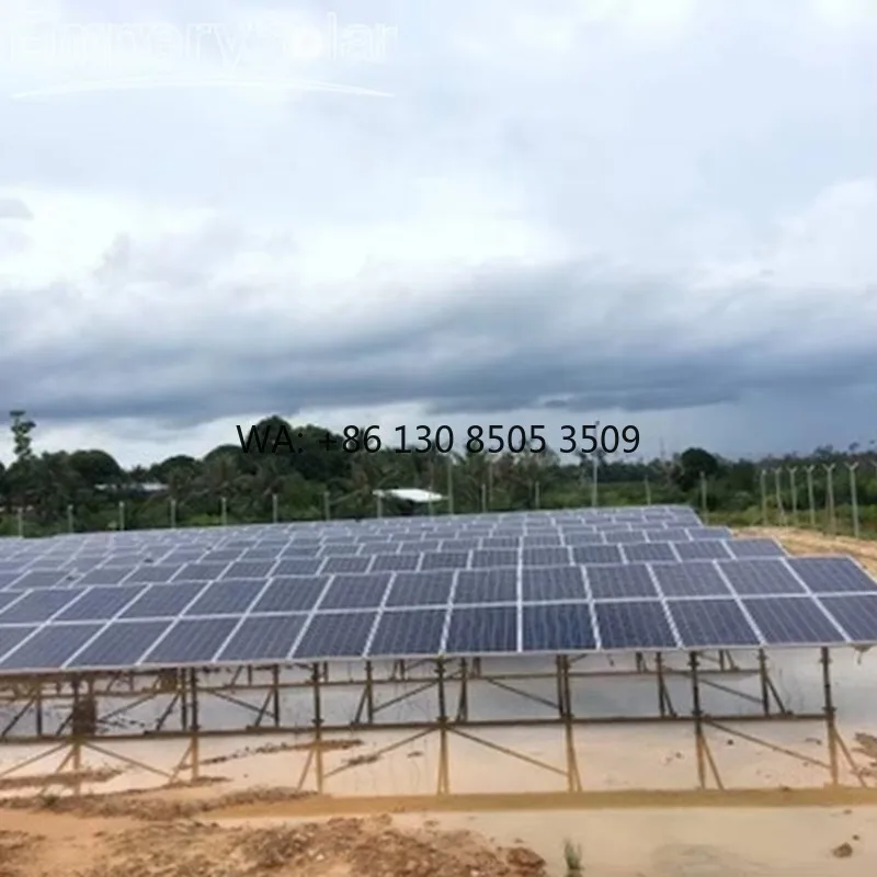 

Solar Ground Mounting Bracket Structure System Stainless Steel or Aluminium