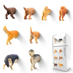 8 pezzi aggiungi un po' di umorismo e divertente al tuo frigorifero con magneti per il culo del cane-perfetti per i magneti del frigorifero di casa per adulti o bambini