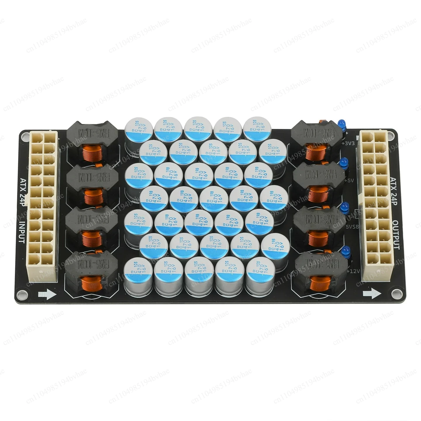 Digital broadcast computer main board ATX CPU PCIE graphics card DC DC power filter module interface board