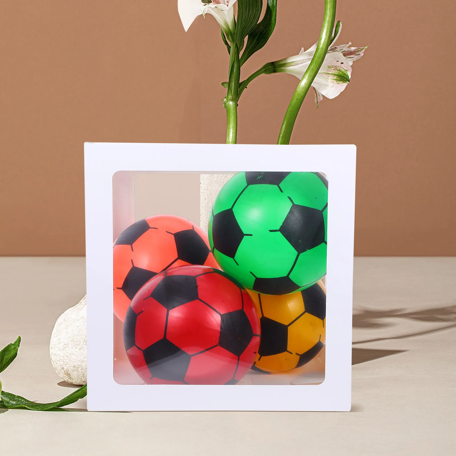 

Party Balloons Decorative Box Wedding Birthday Festival Transparent Pvc Paper Material Durable Protective Storage Balloon Case