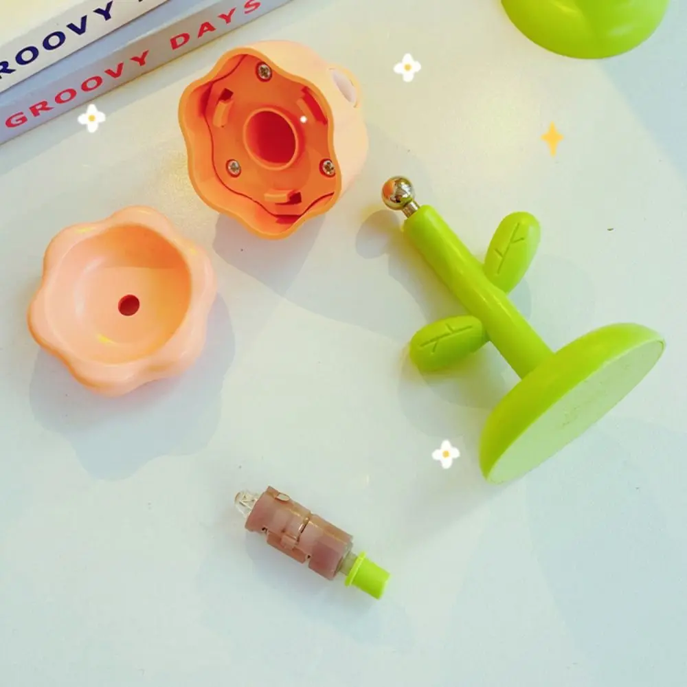 2024 Cute Mini LED Flower Night Light LED Colorful Desktop Ornament Birthday Gift Small Table Lamp