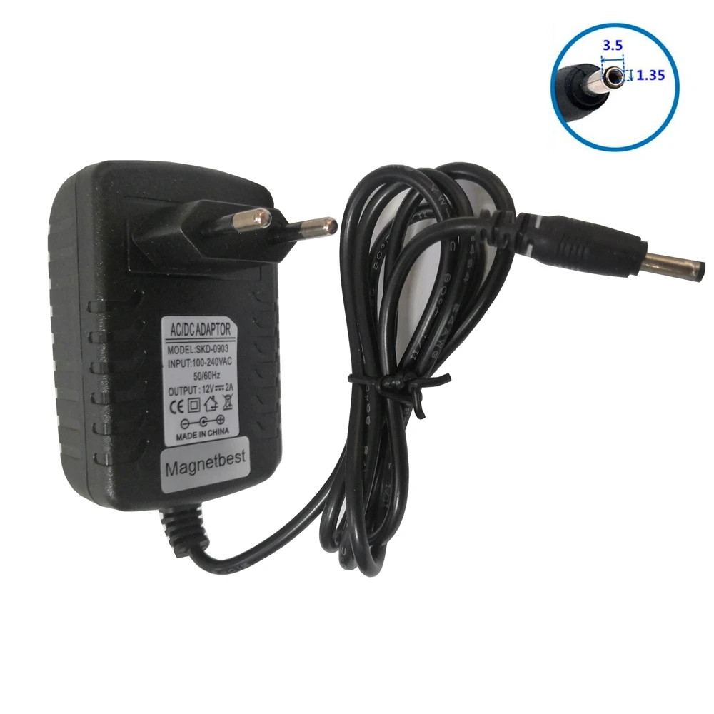 12V 2A AC DC Adapter Wall Charger For KUU Xbook / A8S / K2 / Kbook Pro Power Supply