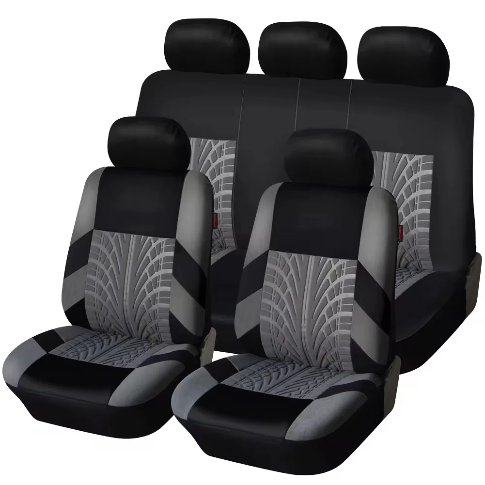 Ensemble de housses de siège de voiture universelles, 2/5 pièces, adaptées à la plupart des housses