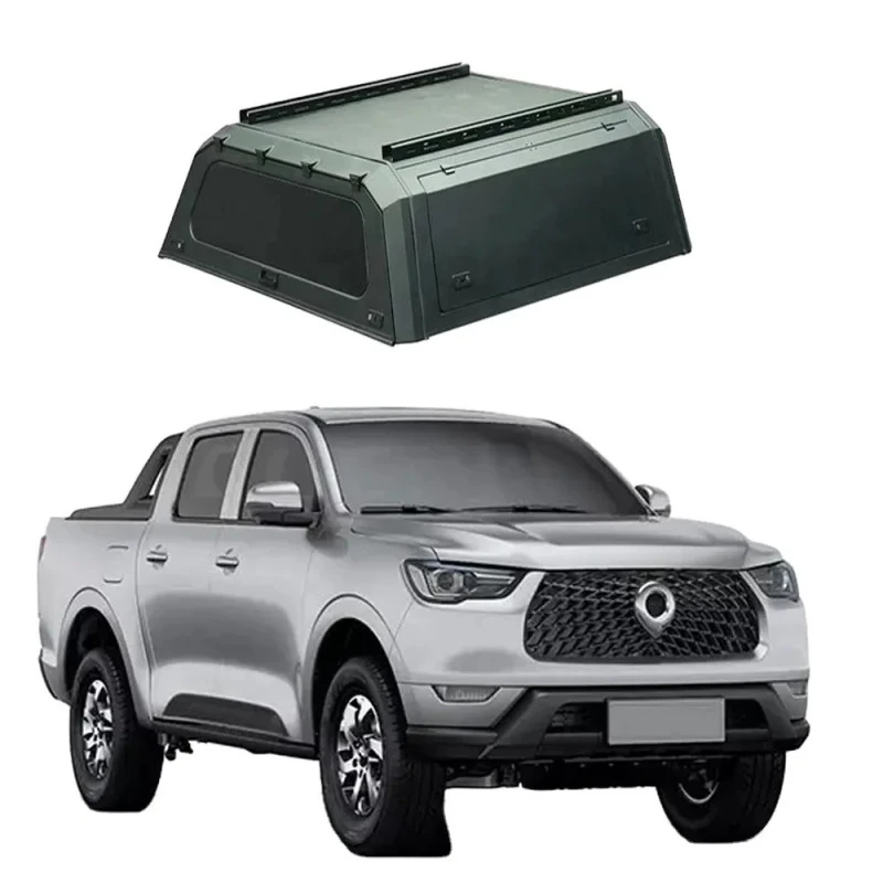 High Strength Multifunctional Steel Retractable Folding Roll-Up Waterproof Windproof Dustproof Hard Type Universal Fit Truck Bed