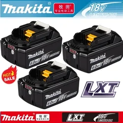 Oryginalna/oryginalna bateria makita 18v bl1850b BL1850 bl1860 bl 1860 bl1830 bl1815 bl1840 LXT400 6000mAh do narzędzi makita 18v wiertarka