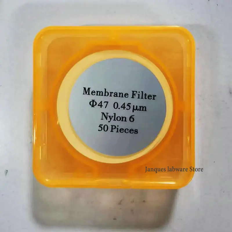 Imagem -05 - Membrana de Filtro para Laboratório Mce Nylon Ptfe Pes Material Pvdf 022 um 045um 47 mm 50 mm 50 mm