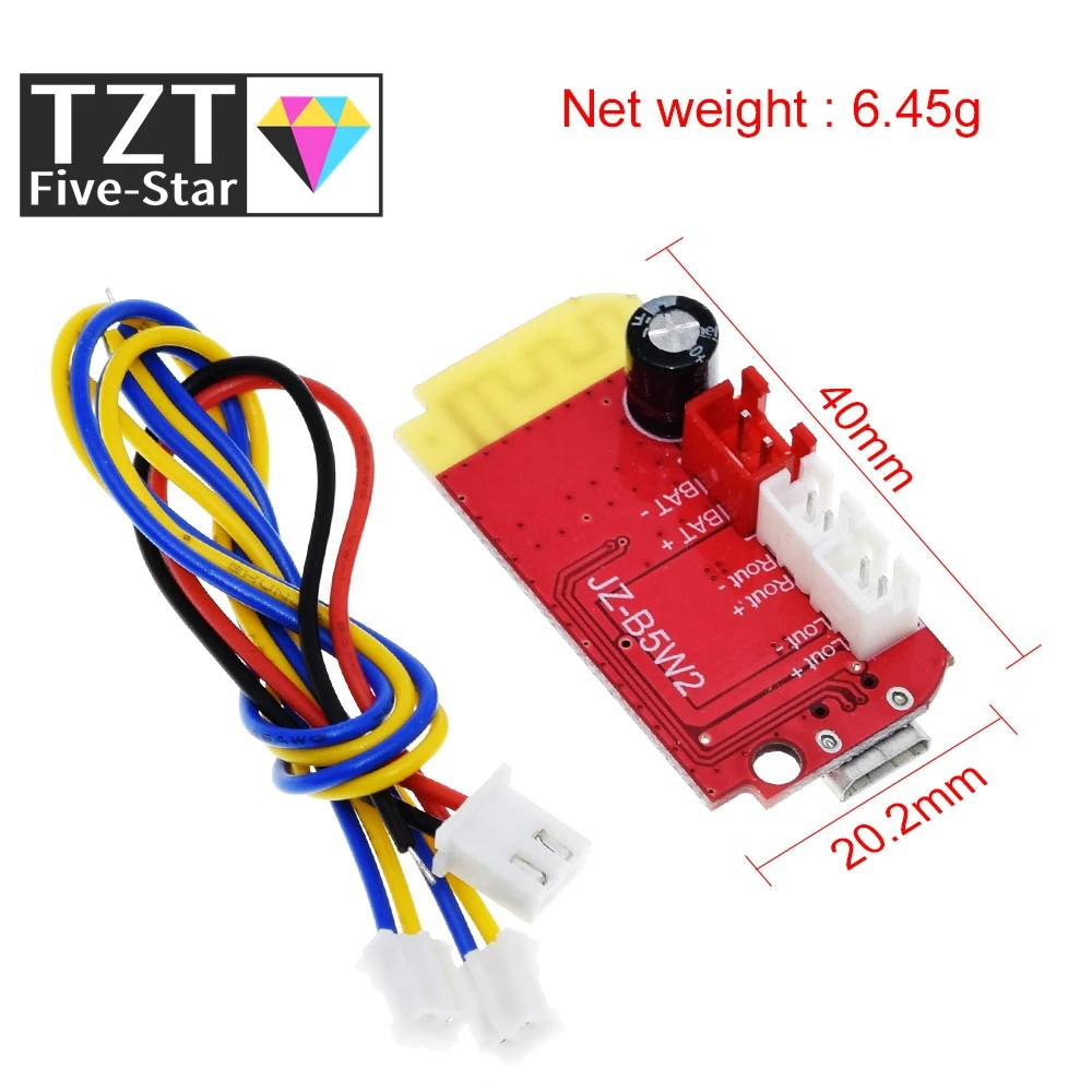 DC 3.7V 5V 5W Digital Audio Amplifier Board Double Dual Plate DIY Bluetooth Speaker Modification Sound Music Module Micro USB