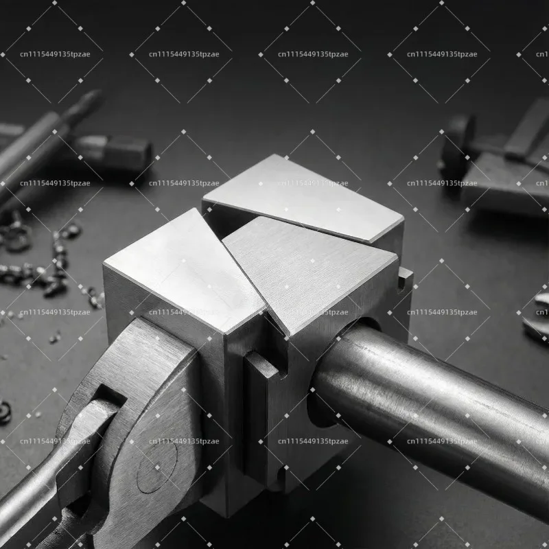 Multi-Station Pneumatic Wedge Expansion Clamping Block Precision Side Fixing Fixture M6/M8/M10/M12 For Machining Center