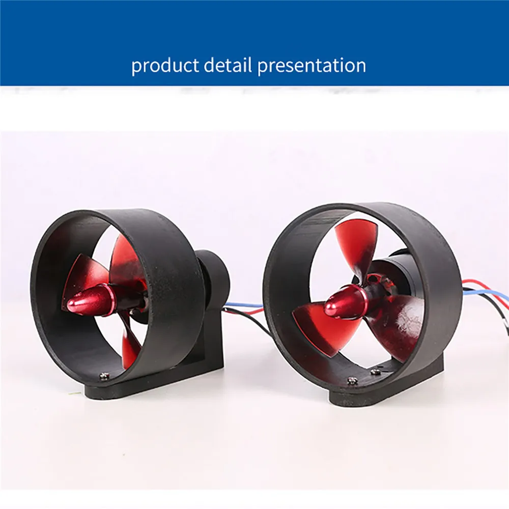 3-Blatt CW/CCW/1 Propeller 12-24V Bürstenloser Motor Unterwasserstrahlruder Paar Propeller für RC Boot Schiff Modell Zubehör Propeller – Detail 4