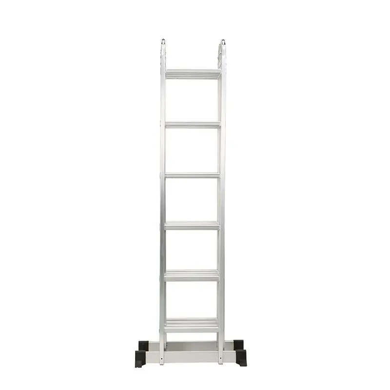 custom.Scala 4*6 Aluminum Multipurpose Folding Ladder Multi-Position and Multi-Function Design Outdoor Use