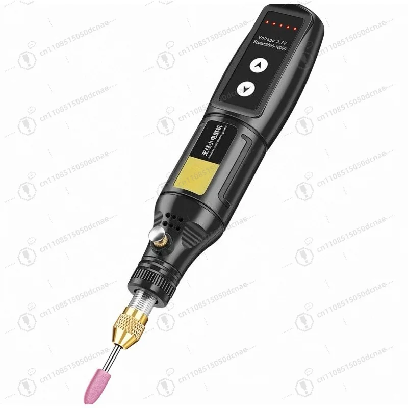 USB Wireless Mini Rotary Drill Pen Portable DIY Engraving Tool For Jewelry Metal Glass Woodworking Polishing Carving