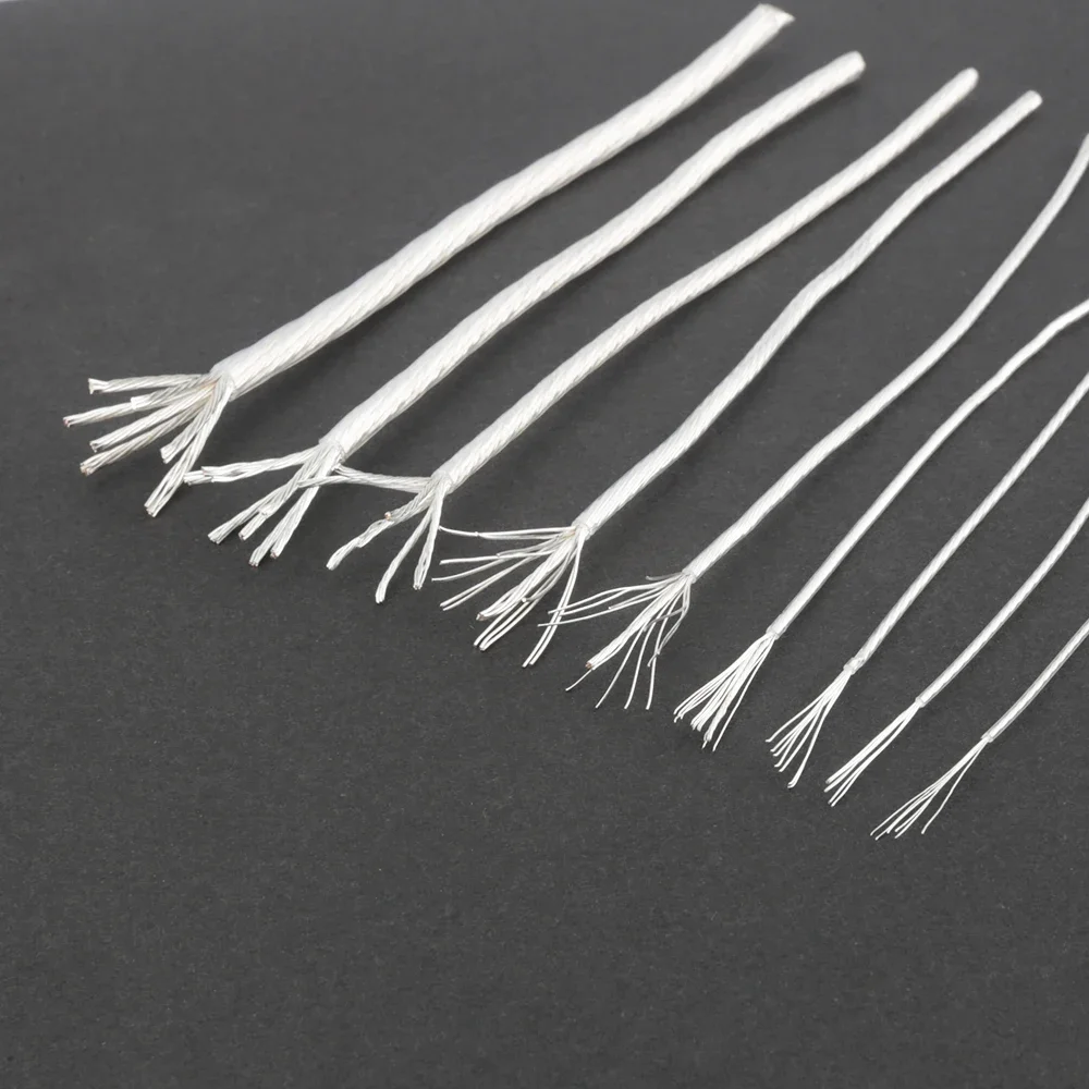 Audiocrast 고순도 실버 도금 구리 케이블, Hifi 오디오 DIY 앰프 헤드폰 스피커 케이블, 6N OCC 와이어, 10mAudiocrast