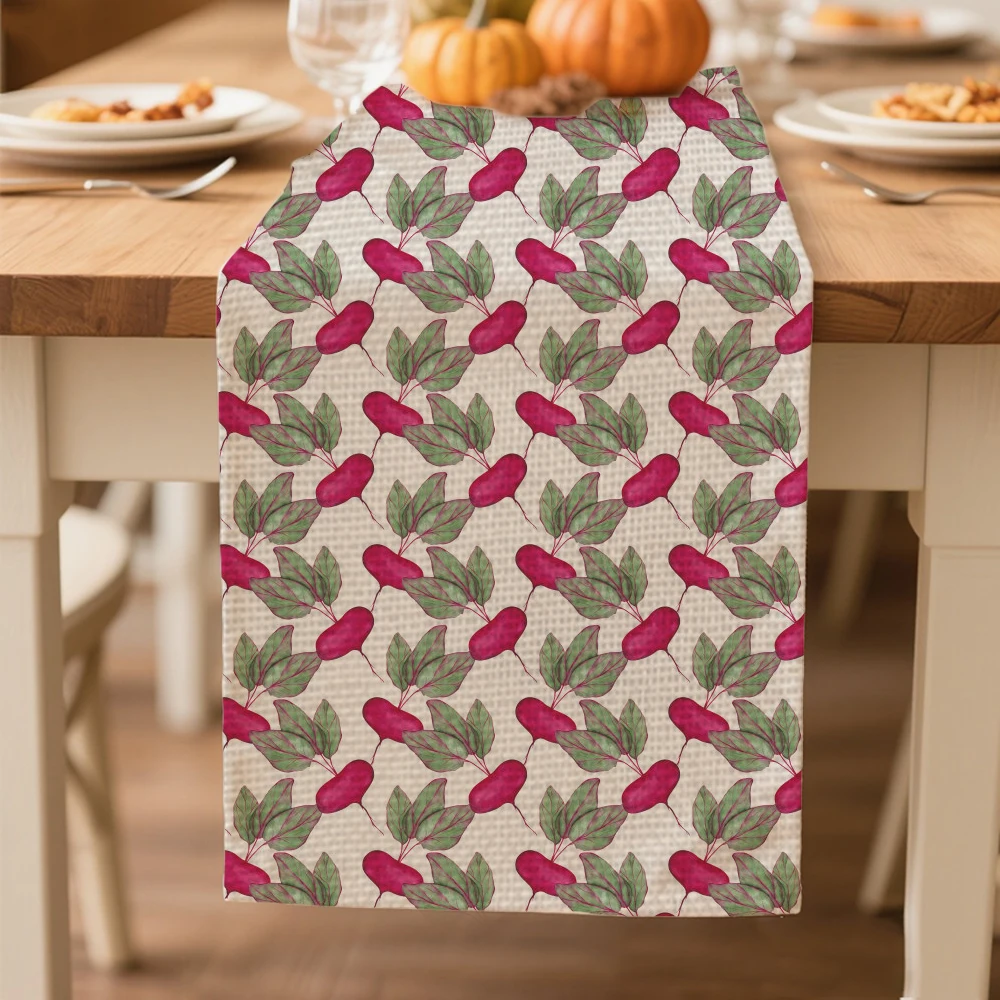 

autumn table runners Table decoration and accessories for Harvest Festival Day Thanksgiving Day tablecloth
