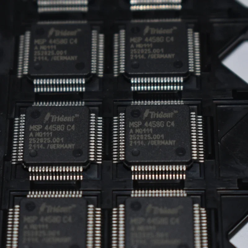 MSP4458G-C4 Multi-Standard Sound Processor IC for TV, Supports NICAM, I²C Control, 80-Pin PQFP (14x20mm)