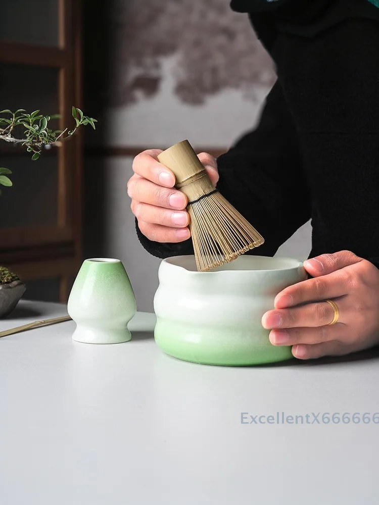 Durable Ceramic Matcha Tea Bowl Smooth High Temperature Resistant Tea Wash Bowls Durable Large Capacity Tea Ceremony Tool Teawar