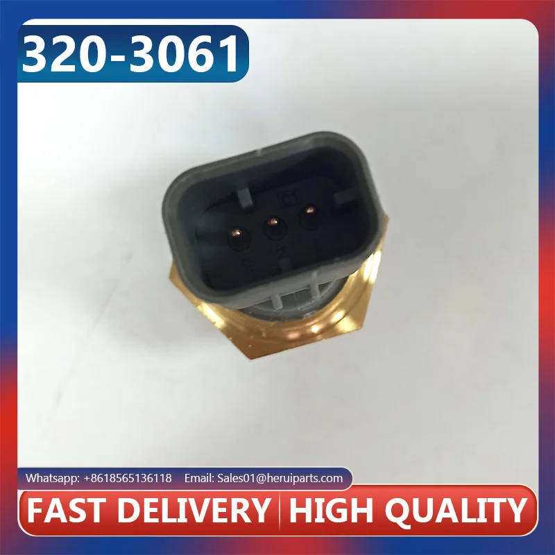 Sensor de pressão do óleo do motor, 3203061 320-3061 para C4.4 312B C7.1, Escavadeira E320E 314E