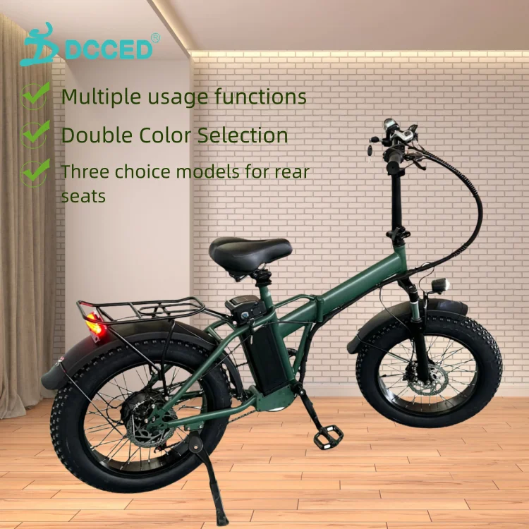 

Прямые продажи с фабрики, 20-дюймовый электрический складной велосипед, электрический складной велосипед с толстыми шинами