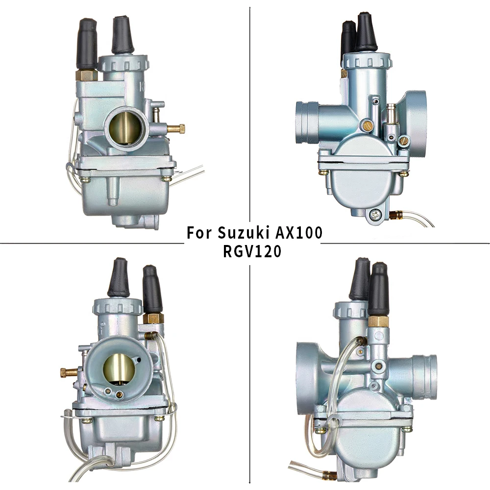 Motorcycle Scooter Carburetor 22mm Ax100 Pz20 Carb For Suzuki 100cc Ax 100 2 Stroke Motorcycle Ax100 Qj100-m Kw100-m