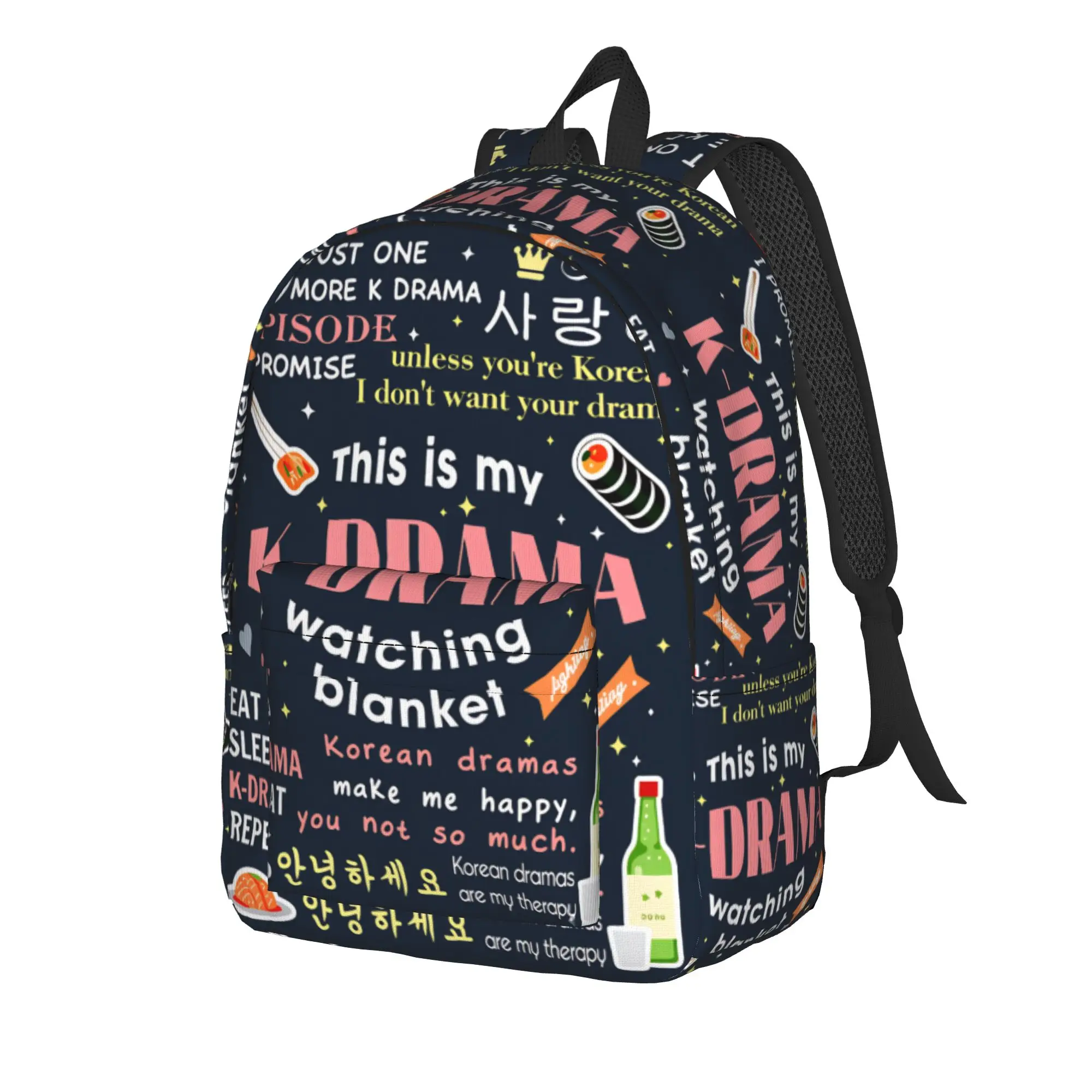Korean Drama Gifts Kdrama Merch Backpack  College Backpacks Unisex Modern School Bags Designer Breathable Rucksack