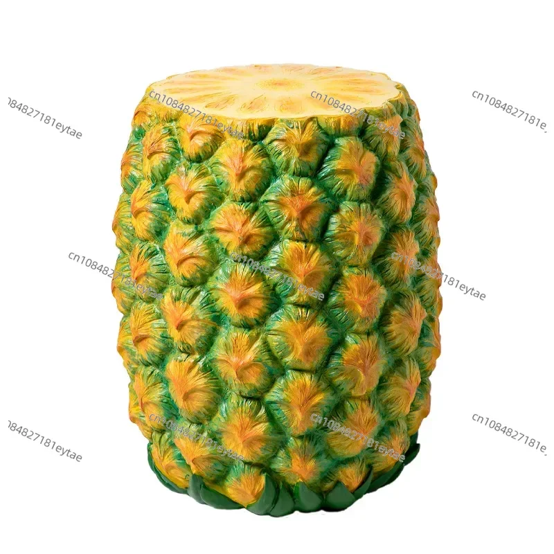 

Sweet cone ice cream stools, shoe changing stools, donuts, pineapple stools, American retro home decoration decorations