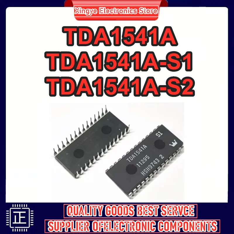 1 шт./лот TDA1541A TDA1541 TDA1541A-S1 TDA1541A-S2 DIP-28 микросхема 100% новый оригинальный на складе