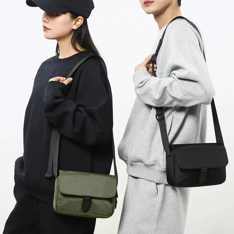 Casual Commuter Single Shoulder Large Capacity Sports Functional Windproof Water-Resistant Cycling Crossbody Bag Sling Packs