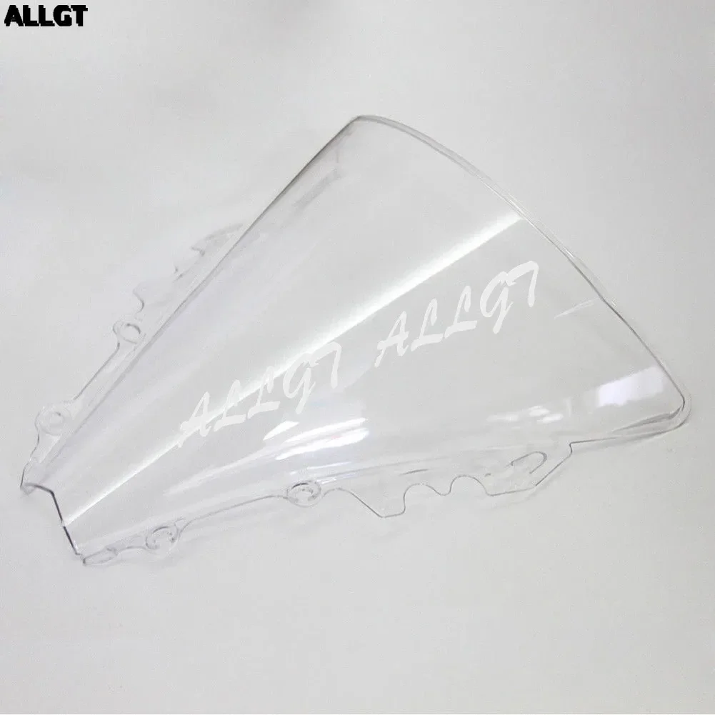 ALLGT New Black Smoke Windscreen Windshield Fit For Yamaha YZF R6 2006 2007 image 6
