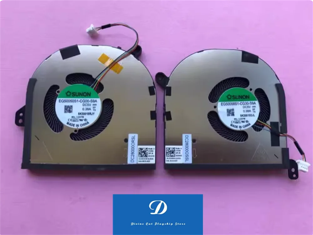 

Новый охлаждающий вентилятор для Dell XPS 15 9500 0DJH35 009RK6