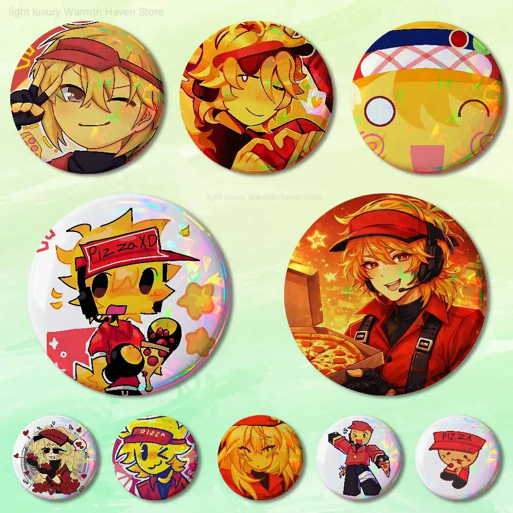 

F-ForsakenS E-Elliot Enamel Pin Tinplate Round Brooch Cosplay Nijigen Otaku Culture Badges 58mm 44mm 32mm 75mm 25mm
