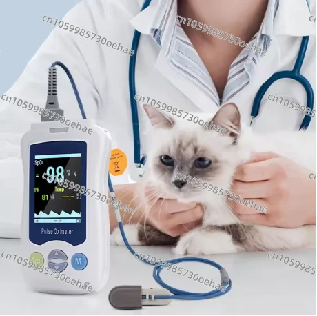 2.4 Inch Lcd Portable Handheld Spo2 Probe for Animal & Veterinary Equipment Vet Pulse Oximeters Veterinary