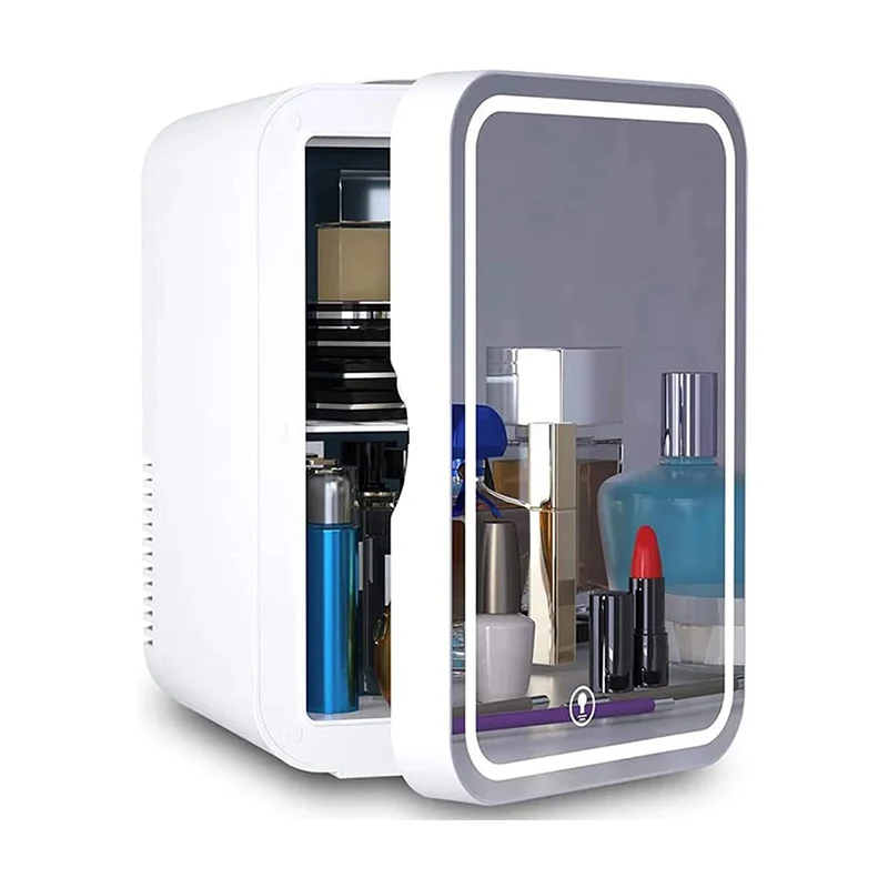 8L Frost- Mini Portable Fridge for Home Car & Outdoor Use-Customizable Beauty Refrigerator