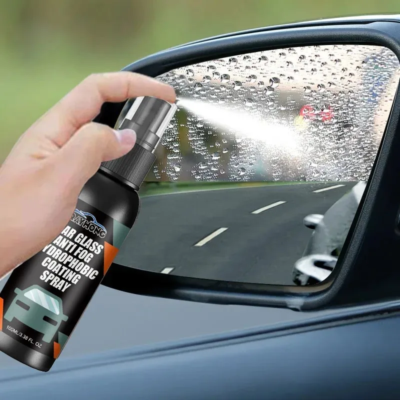 

Car Water Repellent Spray Anti Rain Coating For Car Glass Hydrophobic Anti-rain Liquid Windshield Mirror Mask Auto Chemical