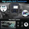 Drahtlose Carplay/Android Auto Für 2013-2018 Ford Fiesta Android 13 System Radio GPS 4G WIFI Navigation stereo Multimedia Player 3