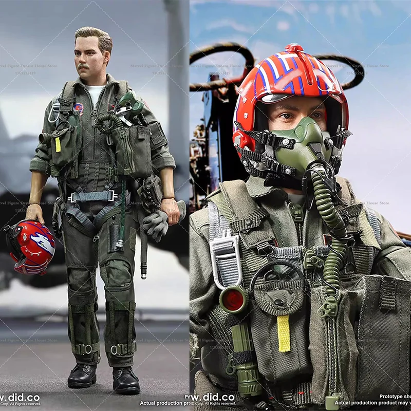 

DID MA80182 1/6 Scale Supersonic Speed Fighter Pilot Classic Legendary Aerobatics 12-inch Full Set Action Figure Soldier Toys
