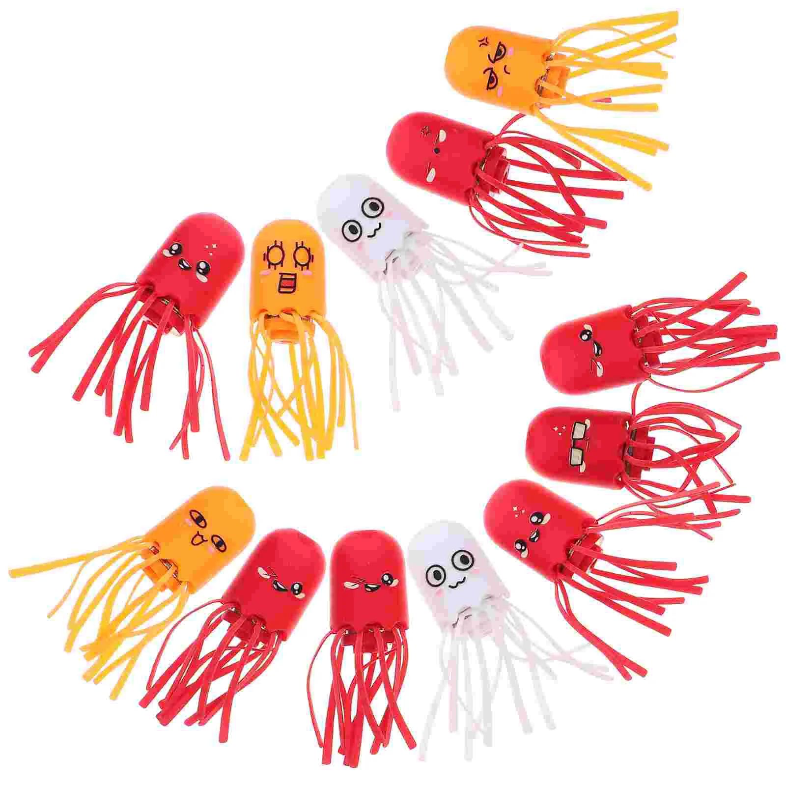 5 Pcs Water Floating Animal Jellyfish Toy Collection Playset Swimming Floats Tank