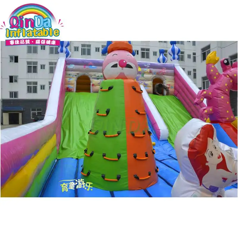 Inflatable Shark Theme Amusement Fun City Playground Park For Sale