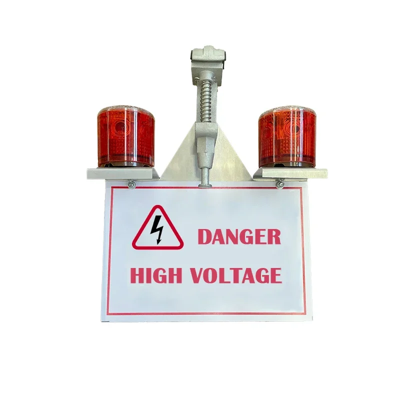 High Brightness IP65 Solar Warning Light For Aviation/airfield/power Line