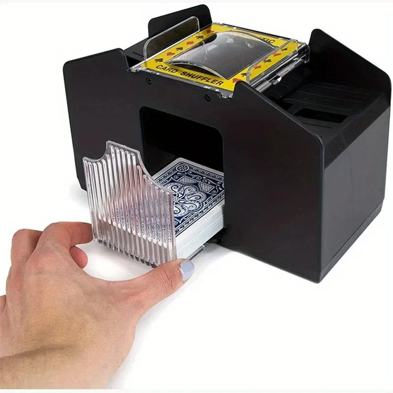 1pc Professional Automatic Card Shuffler, Plastic Poker Card Mixer for Board Games, Educational Card Game Accessory for Adults image 5