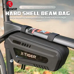 X-TIGER Bicycle Bags Triangle Bag Tube Front Frame Bag Rainproof Large Capacity MTB Road Shell Pouch Cycling Beam Bag