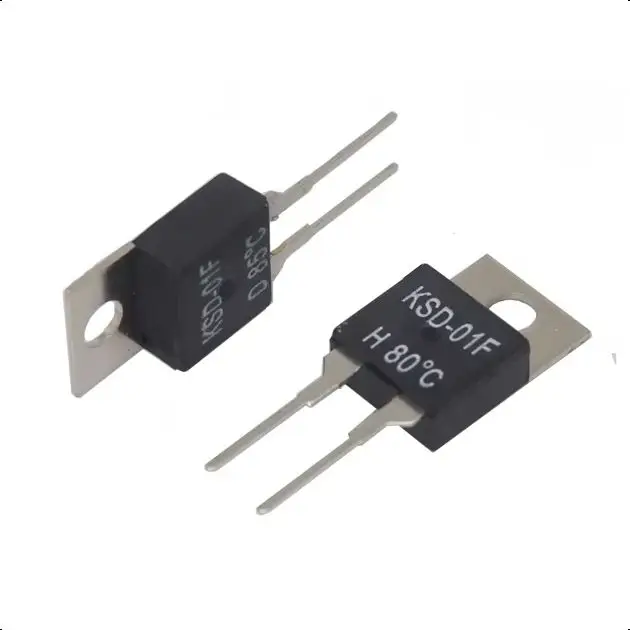 【5-3PCS】KSD-01F Temperature Switches TO220 Normally Open H and Normally Closed D 0 Degrees -150 Degrees