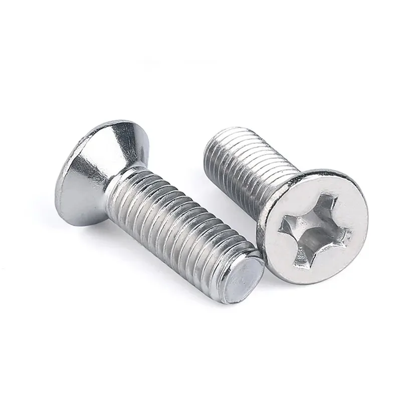 316 Stainless Steel Countersunk & Pan Head Phillips Screws M2 to M8 Marine Grade Fasteners