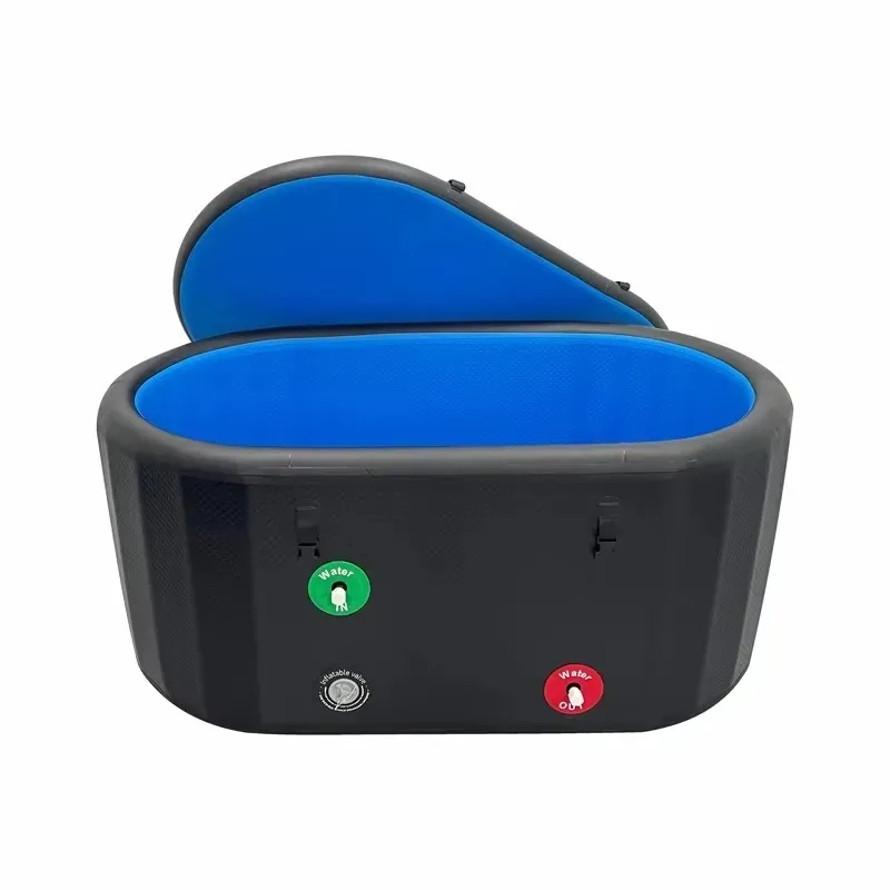 

Large Portable Inflatable Ice Bath Tub with Chiller for Sports Recovery Therapy Cold Plunge Bathtub PVC Material for Fitness