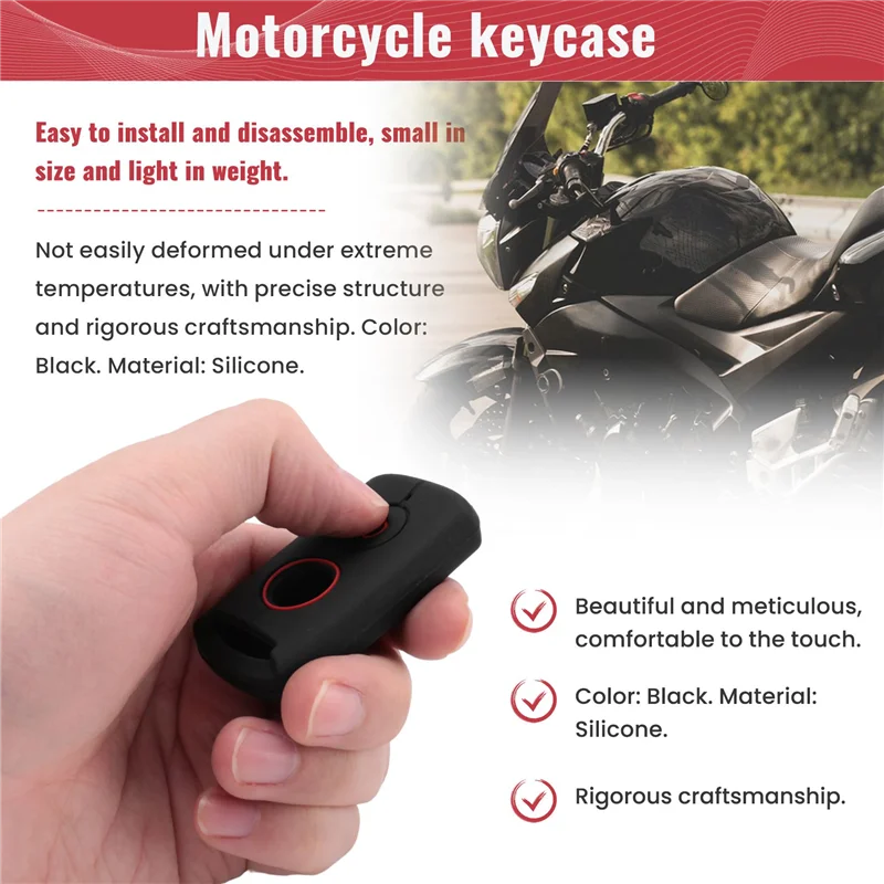 

Черный чехол для дистанционного ключа с двигателем для NVX155 XMAX XMAX300 QBIX AEROX JAUNS 2018 2019