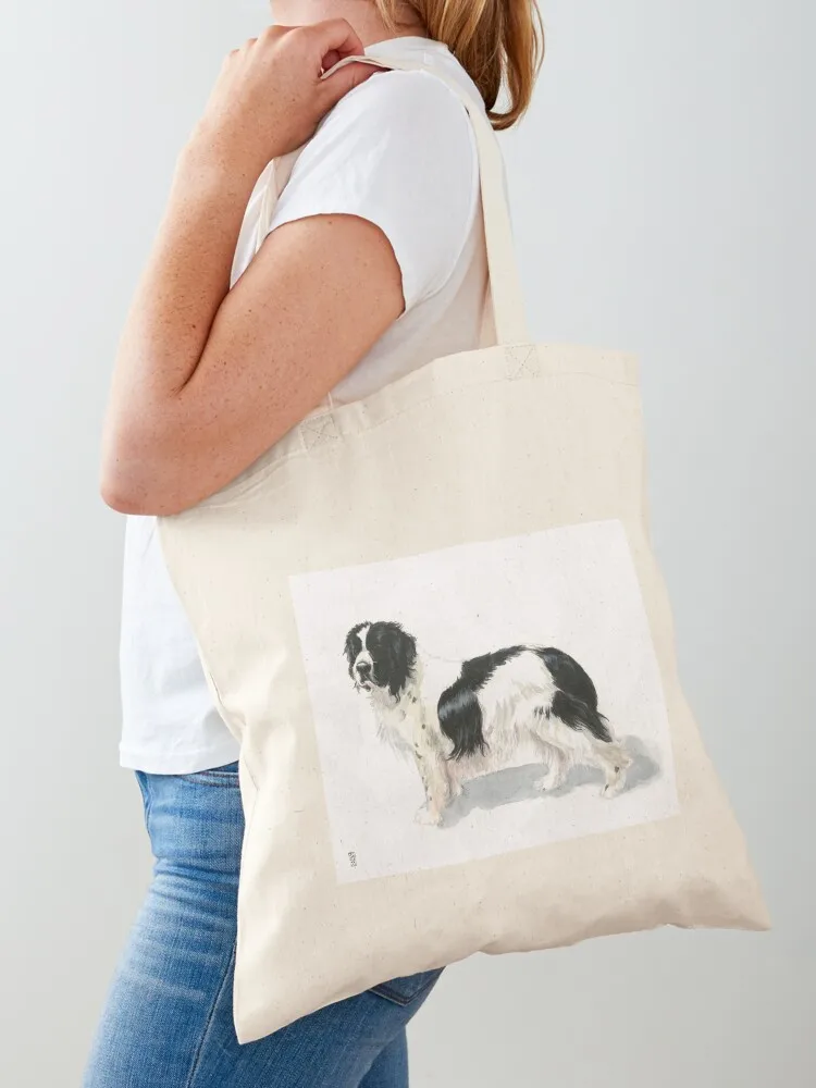 The Landseer Newfoundland Dog Tote Bag Women's bags sacs de shopping Lady bag hand bag ladies